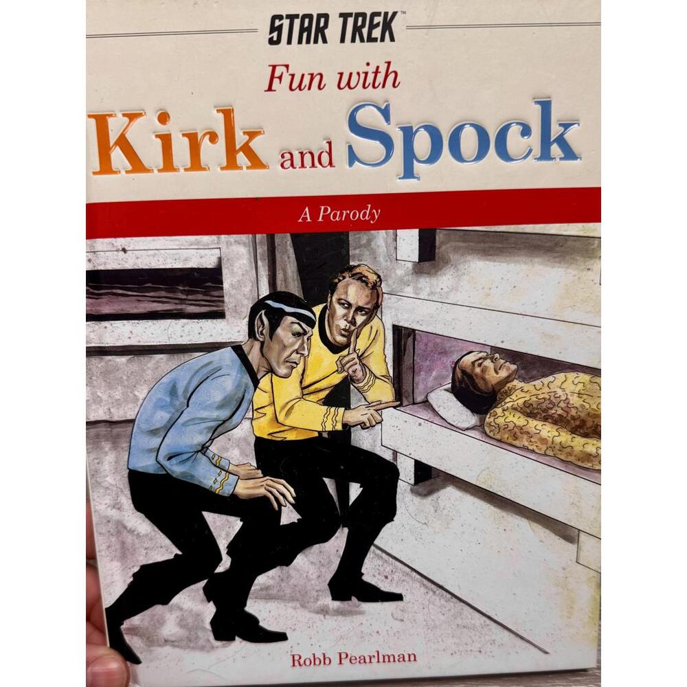 star trek fun with kirk and spock parody book robb pearlman kids sci fi‎ gift